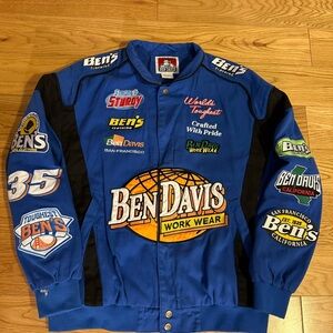 Ben Davis Blue Racing Jacket